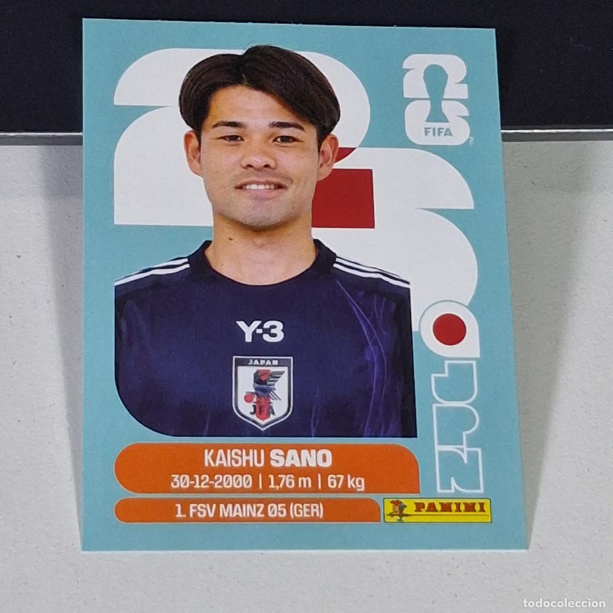 &Aacute;lbum de f&uacute;tbol completo: B3 JPN 8 JPN8 KAISHU SANO JAP&Oacute;N JAPAN JPN MUNDIAL FIFA WORLD CUP 2026 STICKER PANINI
