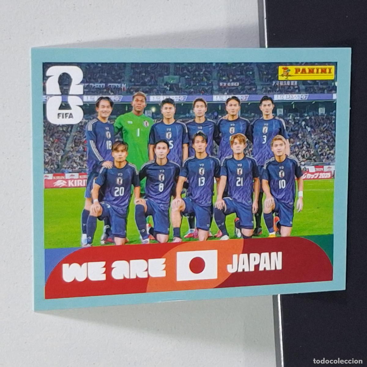 &Aacute;lbum de f&uacute;tbol completo: B3 JPN 13 JPN13 PLANTILLA EQUIPO TEAM JAP&Oacute;N JAPAN JPN MUNDIAL FIFA WORLD CUP 2026 STICKER PANINI