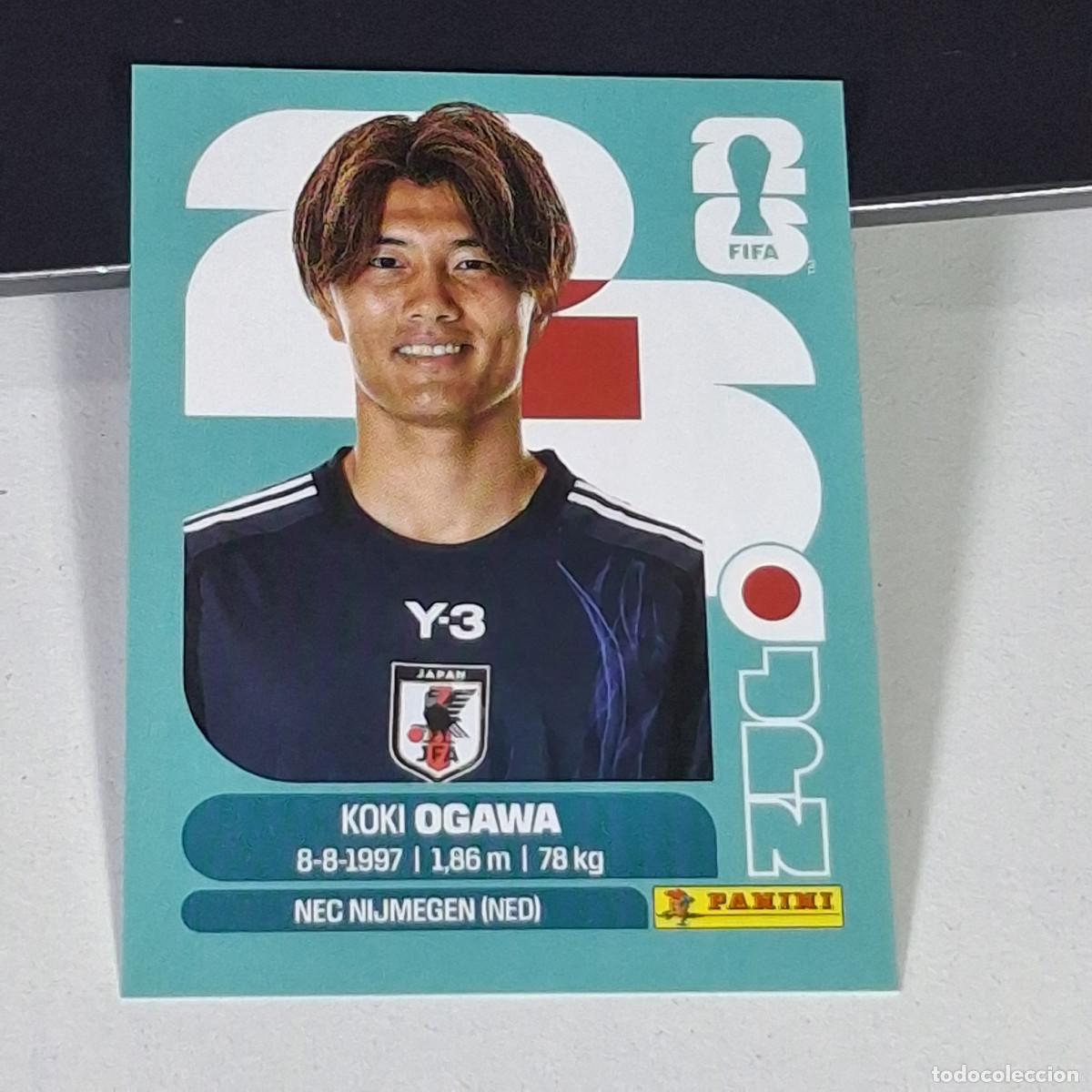 &Aacute;lbum de f&uacute;tbol completo: B3 JPN19 KOKI OGAWA 19 JAP&Oacute;N JAPAN JPN MUNDIAL FIFA WORLD CUP 2026 STICKER PANINI