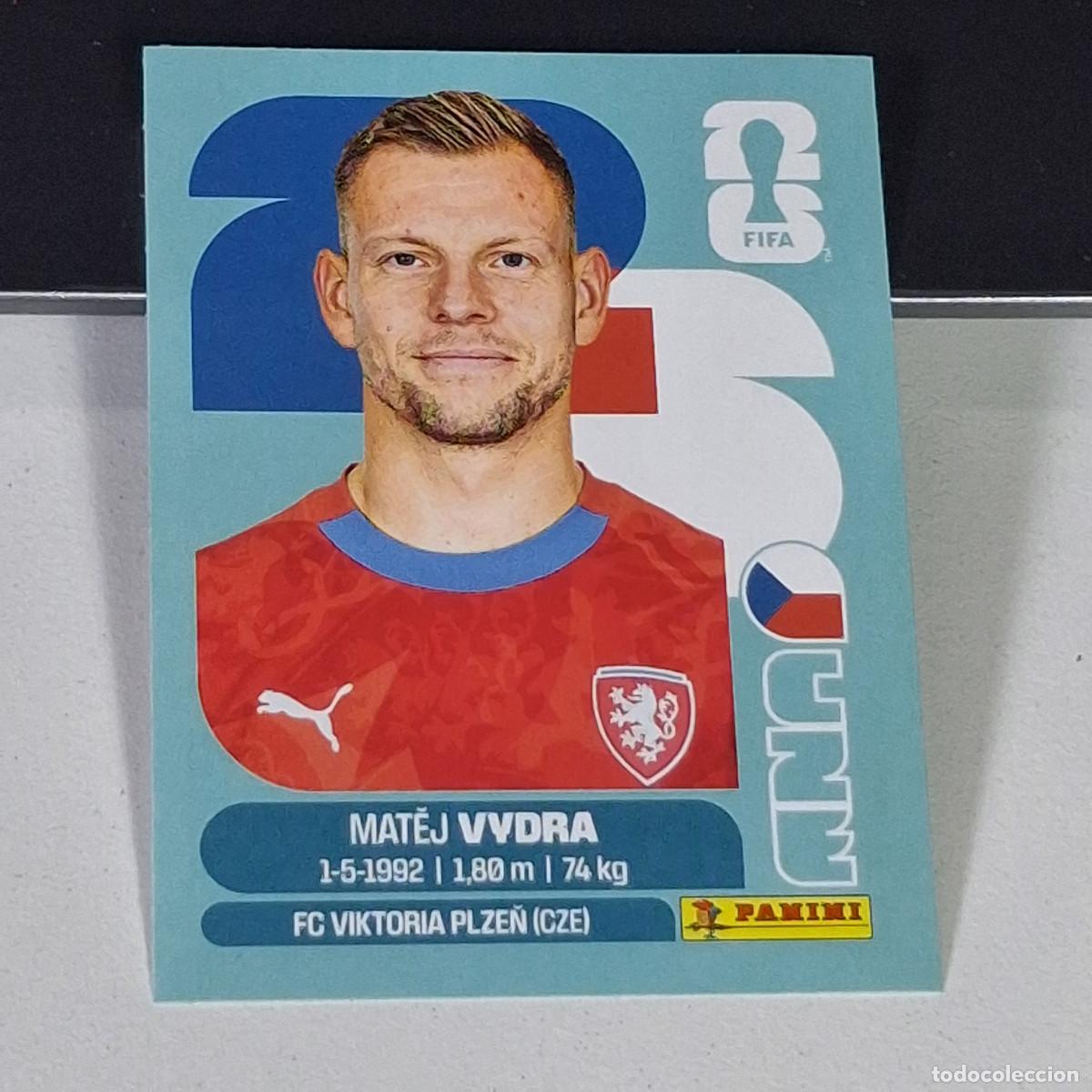 &Aacute;lbum de f&uacute;tbol completo: B3 CZE 15 CZE15 MATEJ VYDRA REP&Uacute;BLICA CHECA CHEQUIA CZE MUNDIAL FIFA WORLD CUP 2026 STICKER PANINI