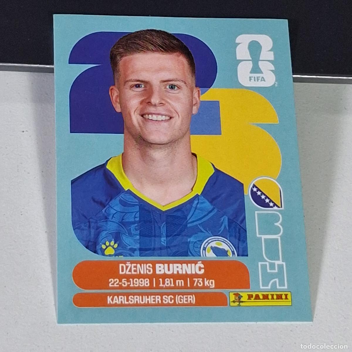 &Aacute;lbum de f&uacute;tbol completo: B3 BIH14 DŽENIS BURNIĆ 14 BOSNIA HERZEGOVINA BIH MUNDIAL FIFA WORLD CUP 2026 STICKER PANINI
