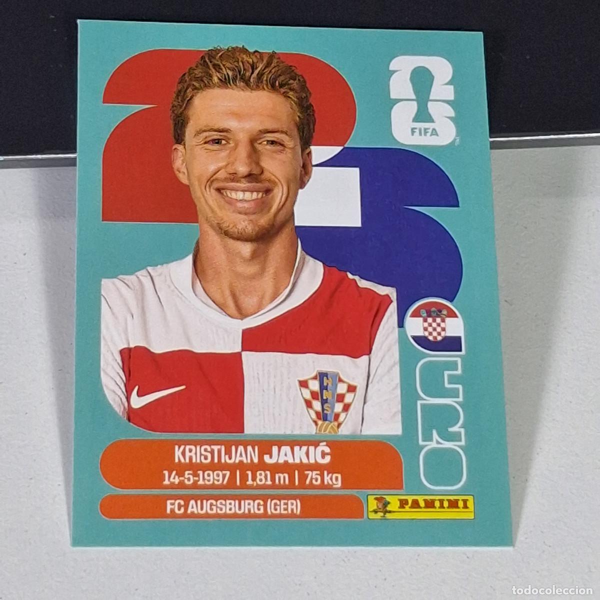 &Aacute;lbum de f&uacute;tbol completo: B3 CRO8 KRISTIJAN JAKIĆ 8 CROACIA CROATIA CRO MUNDIAL FIFA WORLD CUP 2026 STICKER PANINI