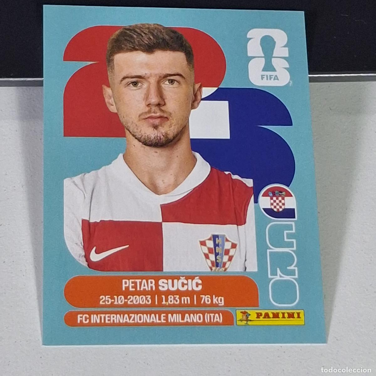 &Aacute;lbum de f&uacute;tbol completo: B3 CRO15 PETAR SUČIĆ 15 CROACIA CROATIA CRO MUNDIAL FIFA WORLD CUP 2026 STICKER PANINI