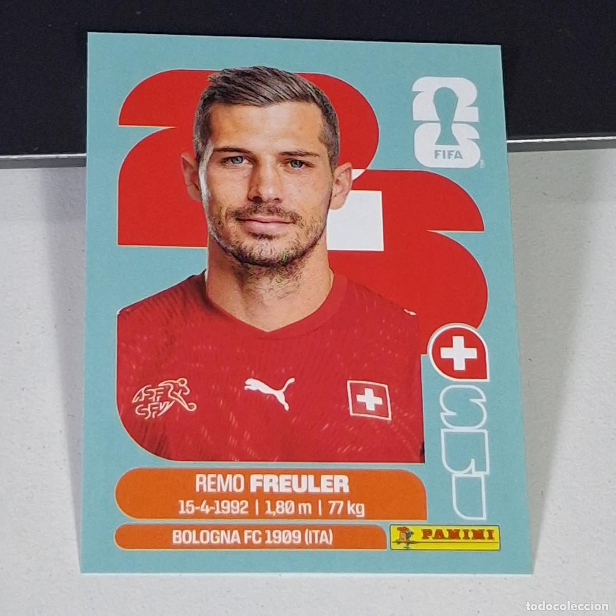 &Aacute;lbum de f&uacute;tbol completo: B3 SUI11 REMO FREULER 11 SUIZA SUI SWITZERLAND MUNDIAL FIFA WORLD CUP 2026 STICKER PANINI