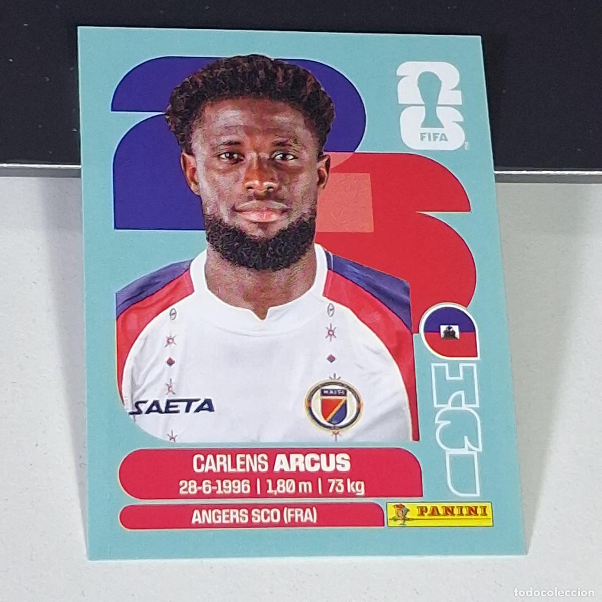&Aacute;lbum de f&uacute;tbol completo: B3 HAI3 CARLENS ARCUS 3 HAITI HAI MUNDIAL FIFA WORLD CUP 2026 STICKER PANINI