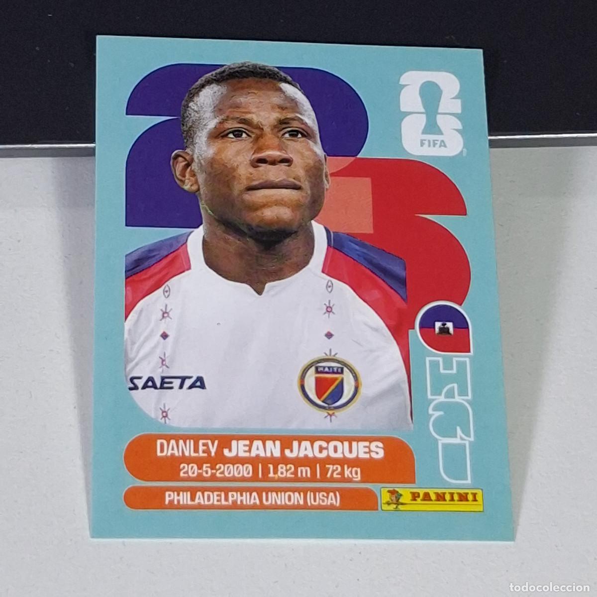 &Aacute;lbum de f&uacute;tbol completo: B3 HAI11 DANLEY JEAN JACQUES 11 HAITI HAI MUNDIAL FIFA WORLD CUP 2026 STICKER PANINI