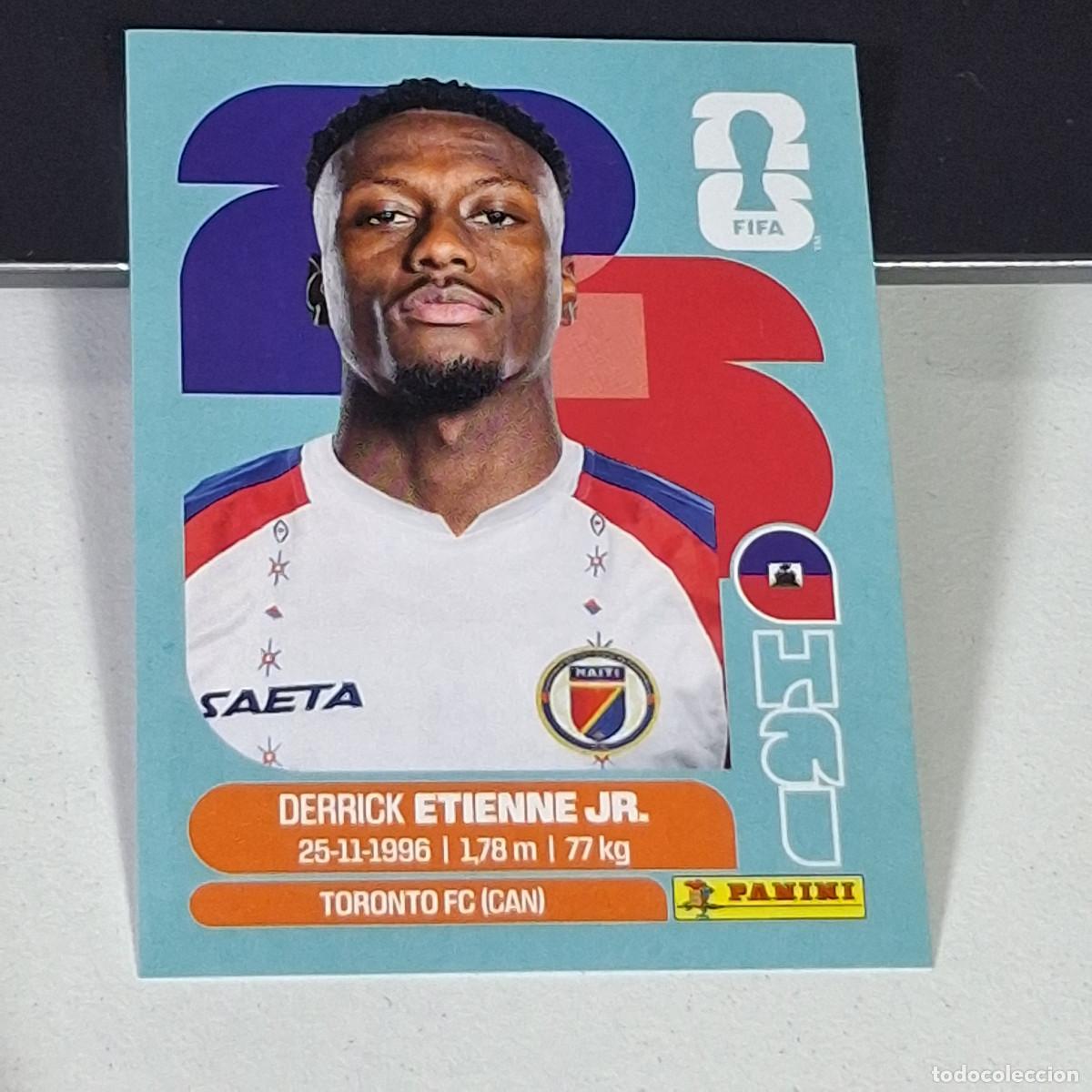 &Aacute;lbum de f&uacute;tbol completo: B3 HAI15 HAI 15 ETIENNE JR. DERRICK HAITI HAI MUNDIAL FIFA WORLD CUP 2026 STICKER PANINI