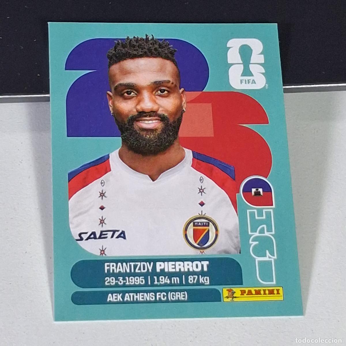 &Aacute;lbum de f&uacute;tbol completo: B3 HAI20 FRANTZDY PIERROT 20 HAITI HAI MUNDIAL FIFA WORLD CUP 2026 STICKER PANINI