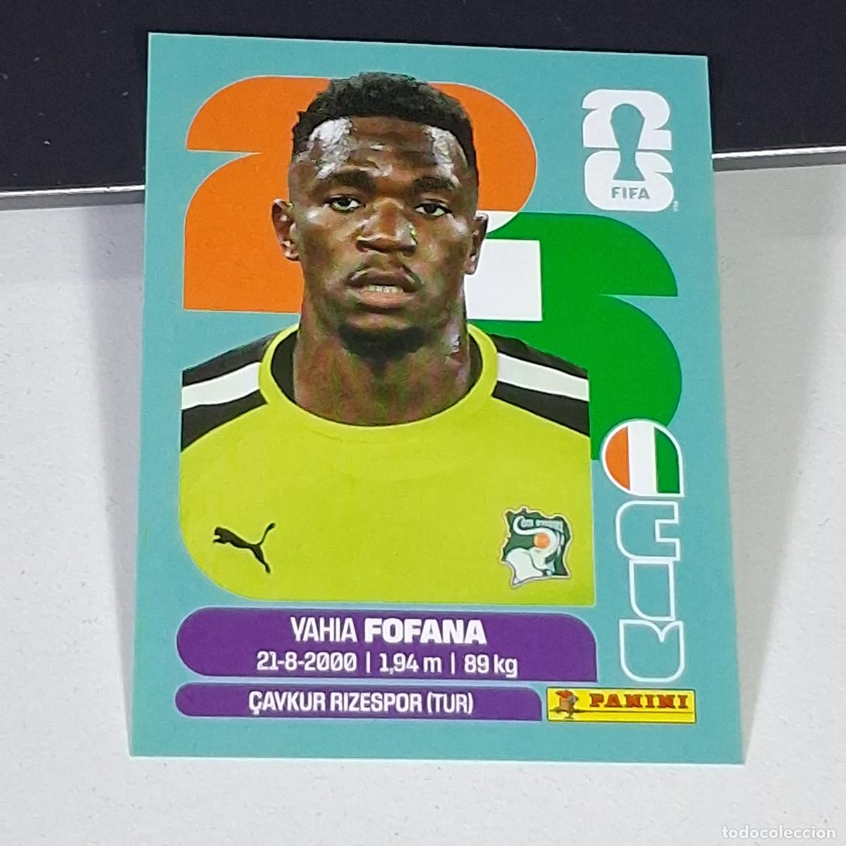 &Aacute;lbum de f&uacute;tbol completo: B3 CIV2 YAHIA FOFANA 2 COSTA DE MARFIL CIV MUNDIAL FIFA WORLD CUP 2026 STICKER PANINI