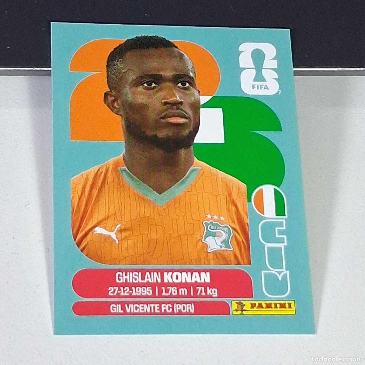 &Aacute;lbum de f&uacute;tbol completo: B3 CIV3 GHISLAIN KONAN 3 COSTA DE MARFIL CIV MUNDIAL FIFA WORLD CUP 2026 STICKER PANINI