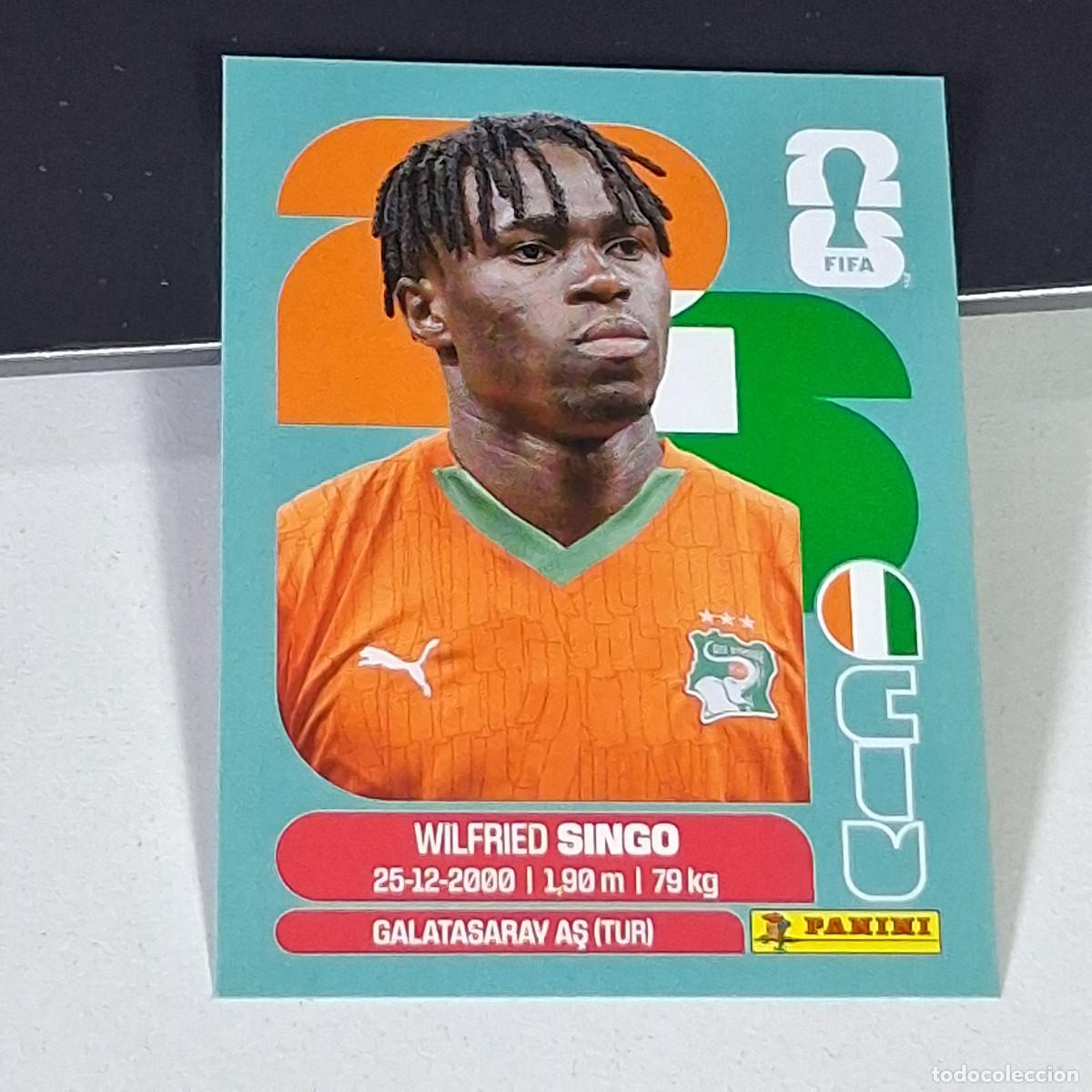 &Aacute;lbum de f&uacute;tbol completo: B3 CIV 4 CIV4 WILFRIED SINGO COSTA DE MARFIL CIV MUNDIAL FIFA WORLD CUP 2026 STICKER PANINI