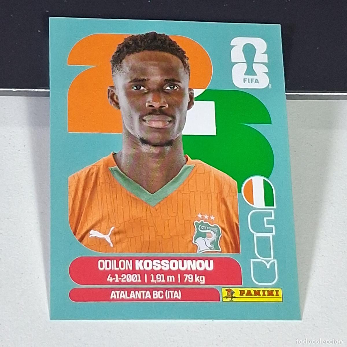 &Aacute;lbum de f&uacute;tbol completo: B3 CIV5 ODILON KOSSOUNOU 5 COSTA DE MARFIL CIV MUNDIAL FIFA WORLD CUP 2026 STICKER PANINI