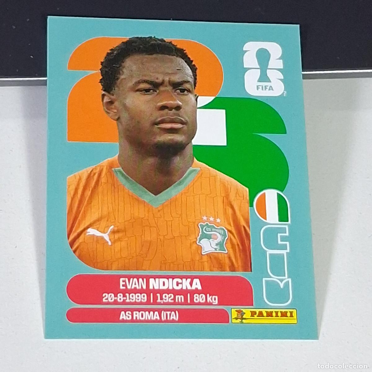 &Aacute;lbum de f&uacute;tbol completo: B3 CIV 6 CIV6 EVAN NDICKA COSTA DE MARFIL CIV MUNDIAL FIFA WORLD CUP 2026 STICKER PANINI