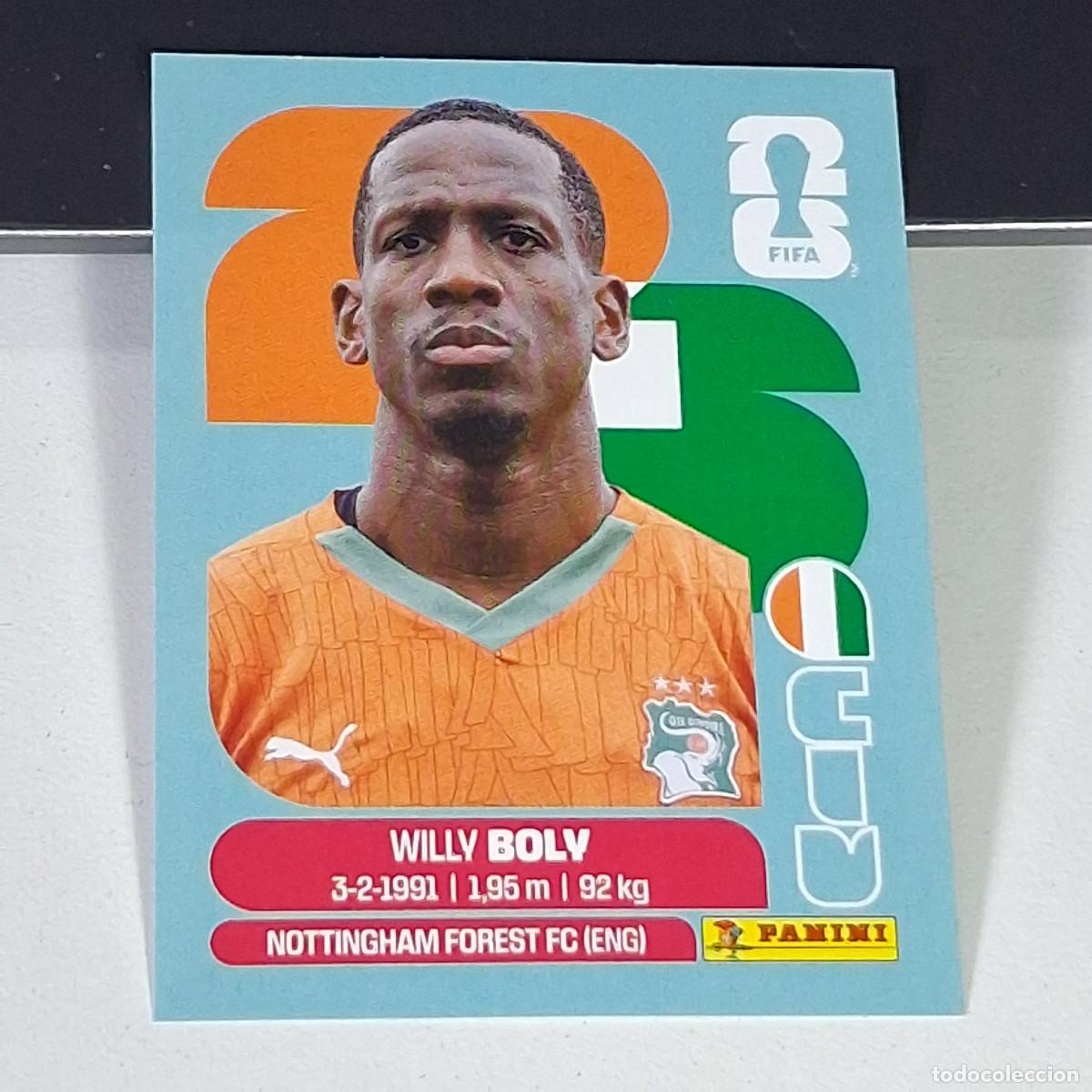 &Aacute;lbum de f&uacute;tbol completo: B3 CIV7 WILLY BOLY 7 COSTA DE MARFIL CIV MUNDIAL FIFA WORLD CUP 2026 STICKER PANINI