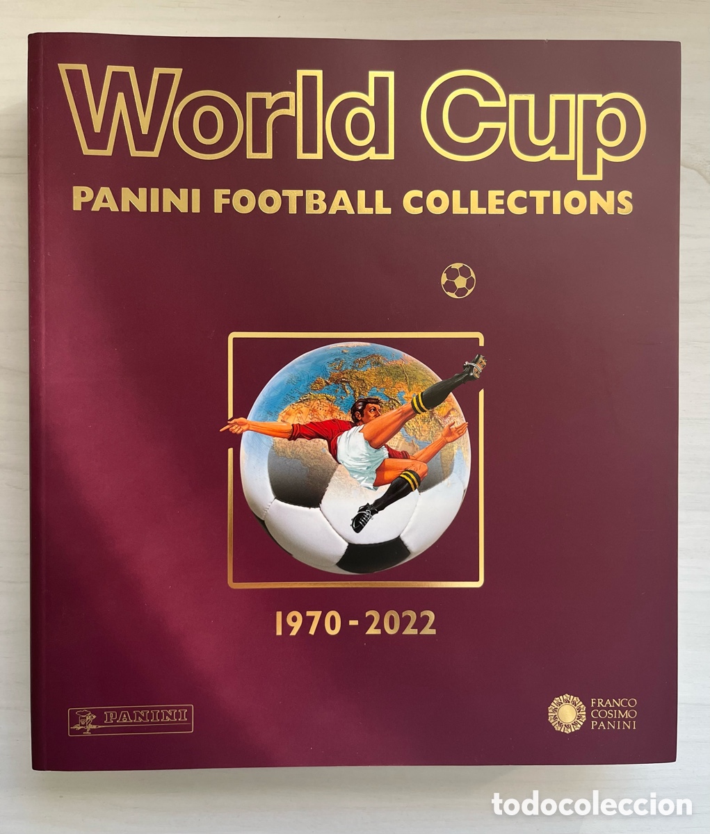 Album de football complet: &Aacute;lbum Panini Libro Panini World Cup 1970 2022 DESCATALOGADO MUY DIF&Iacute;CIL