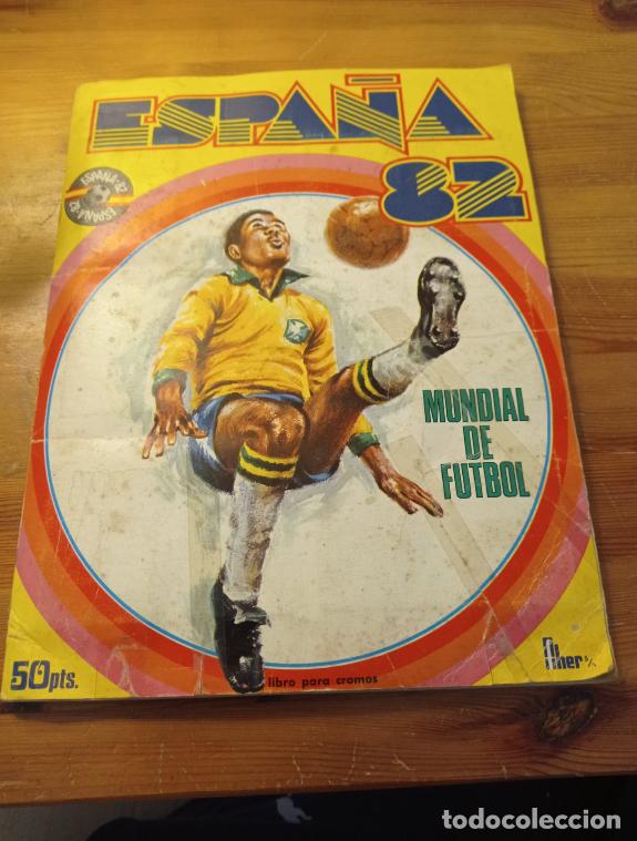 &Aacute;lbum de f&uacute;tbol completo: Album Espa&ntilde;a 82. Editorial FHER. Completo.