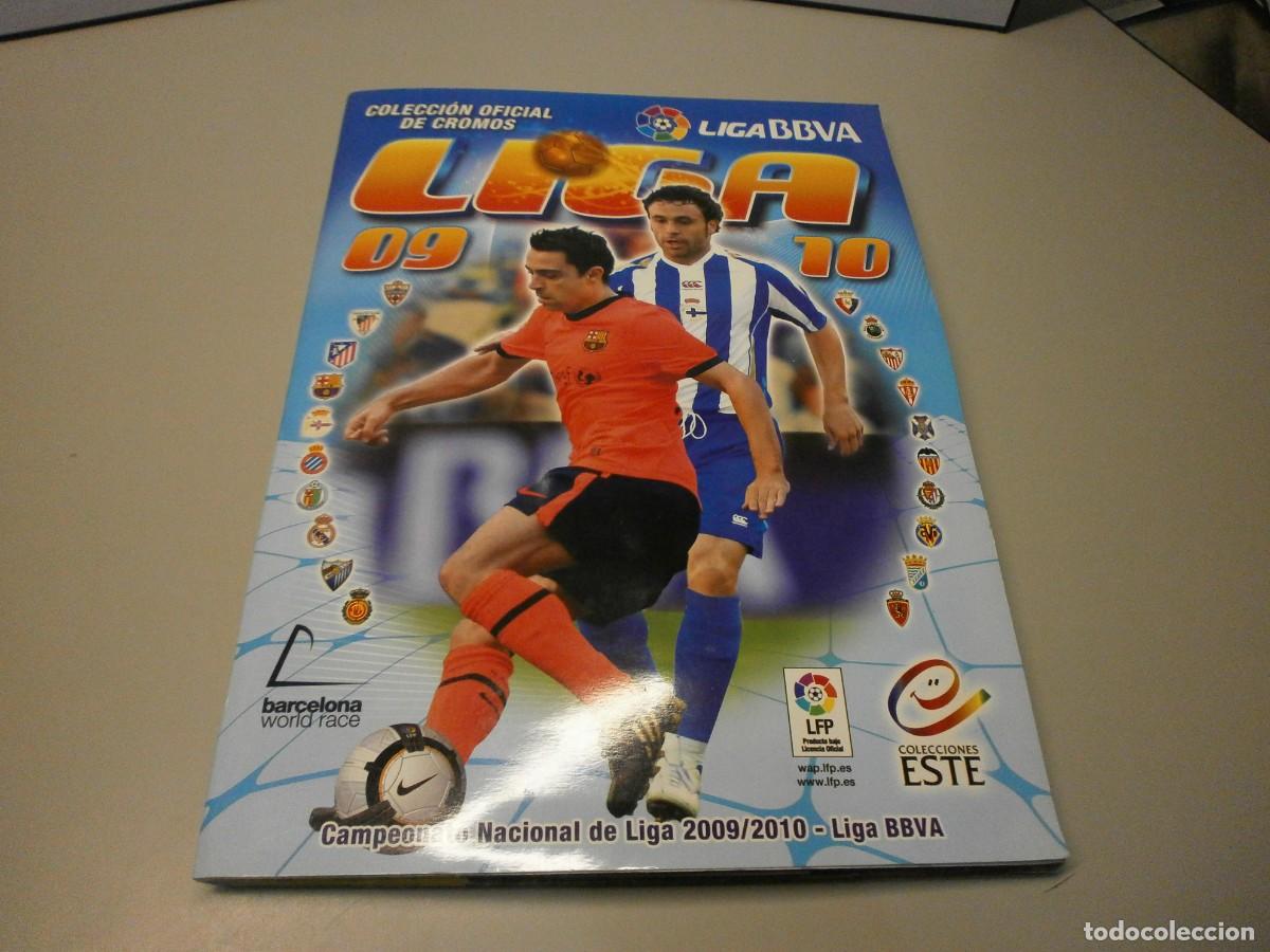 &Aacute;lbum de f&uacute;tbol completo: album completo este liga 09 10 con todos los fichajes y 116 dobles buen estado