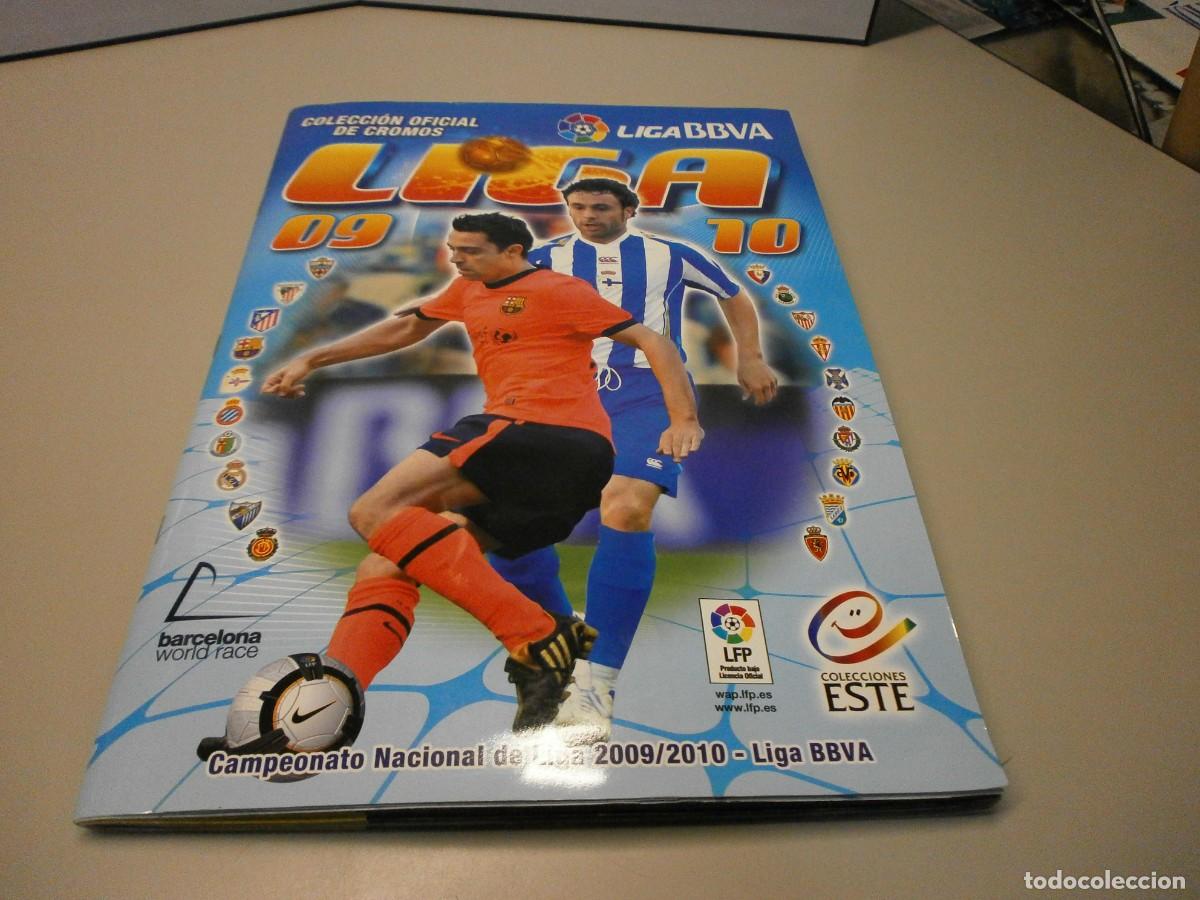 &Aacute;lbum de f&uacute;tbol completo: album completo este liga 09 10 con todos los fichajes y 107 dobles buen estado