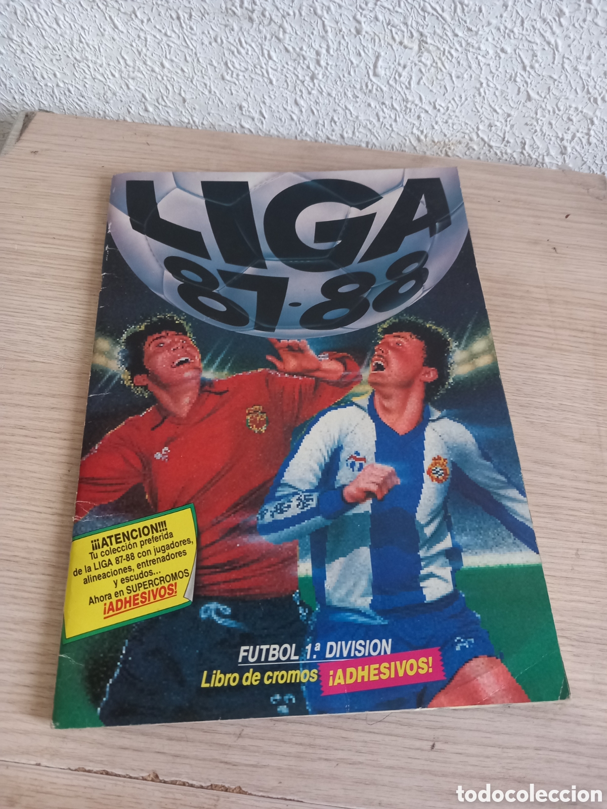 Caderneta de futebol completa: LIGA 87/88 COMPLETO,,VER FOTOS