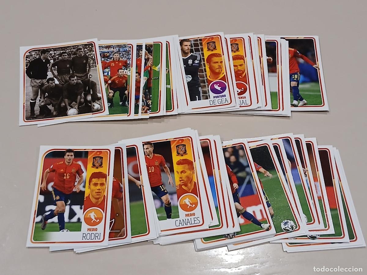 Album de football complet: Colecci&oacute;n completa. El &aacute;lbum de la Selecci&oacute;n, Panini-Carrefour, 2021. Sin pegar