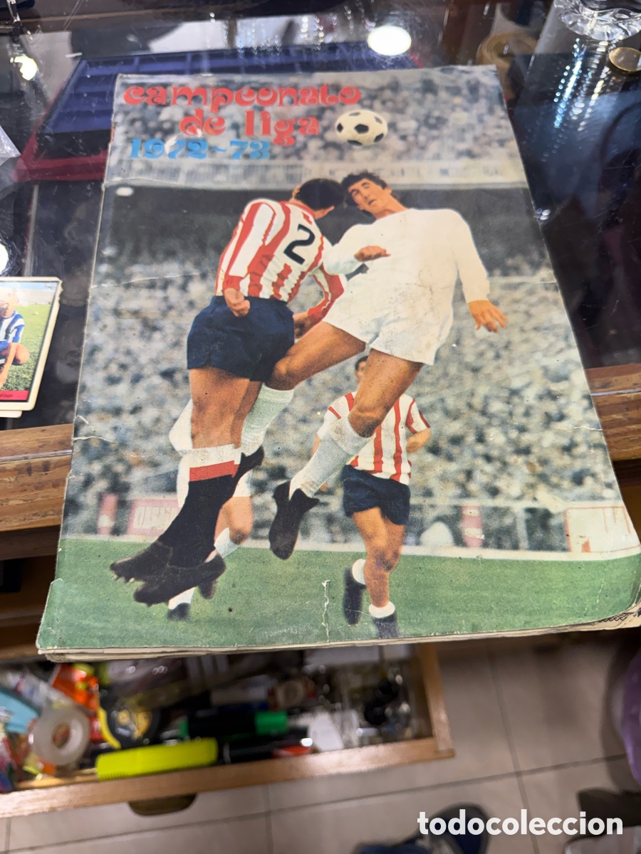 Album de football complet: &Aacute;lbum de cromos liga 72-73, a falta de 1 cromo, ver fotos