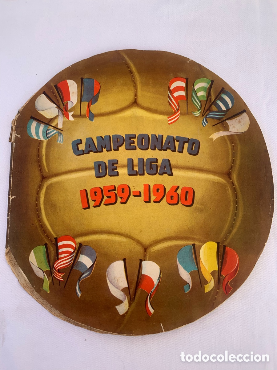 Album de football complet: &Aacute;LBUM FUTBOL, CAMPEONATO DE LIGA 1959-1960, COMPLETO, ED. FHER.