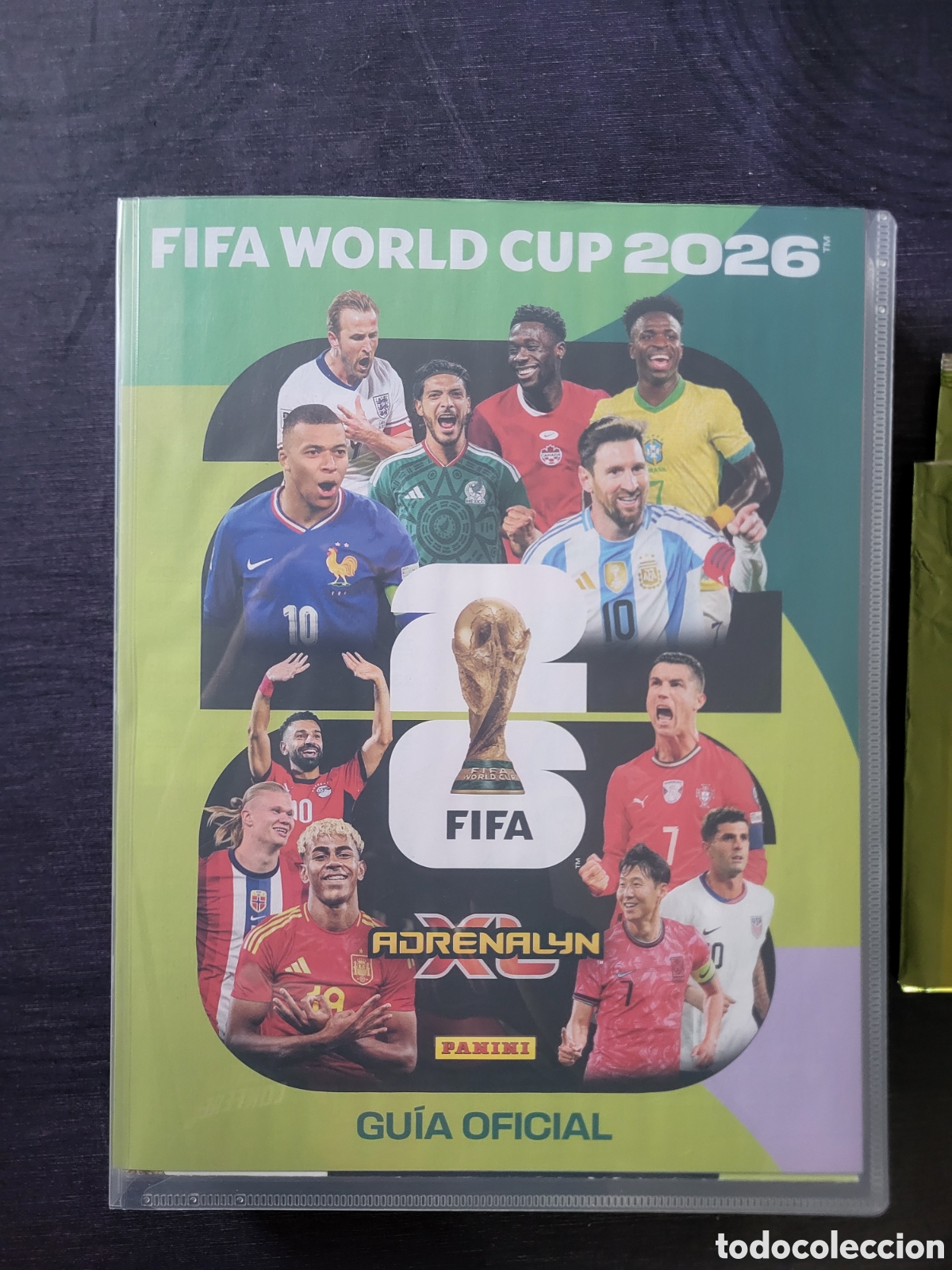 &Aacute;lbum de f&uacute;tbol completo: Album Panini Adrenalyn World Cup 2026 Completo + Update + 8 Limited Edition