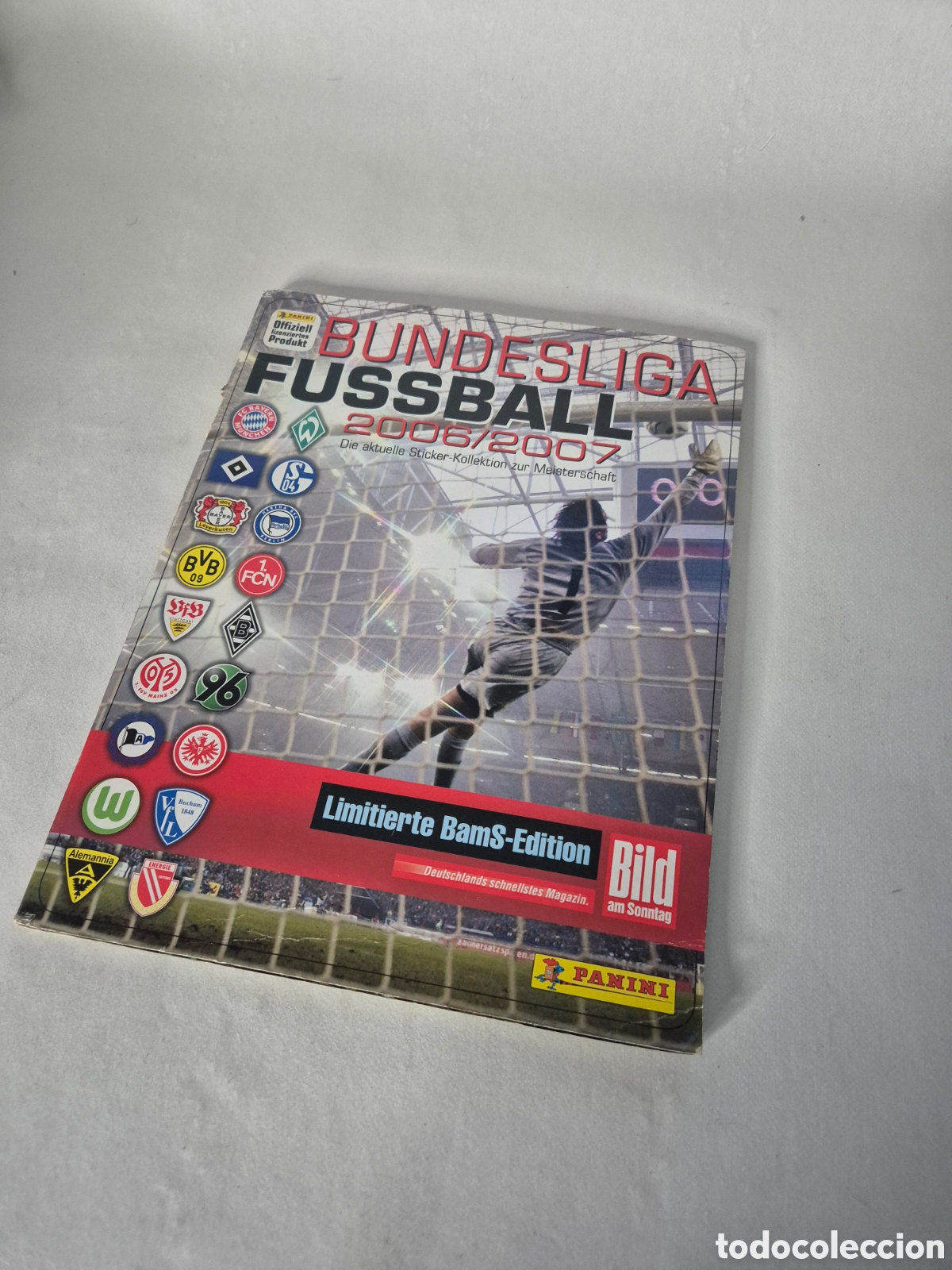 &Aacute;lbum de f&uacute;tbol completo: 3 albunes panini Bundesliga 2006/7/8 completos