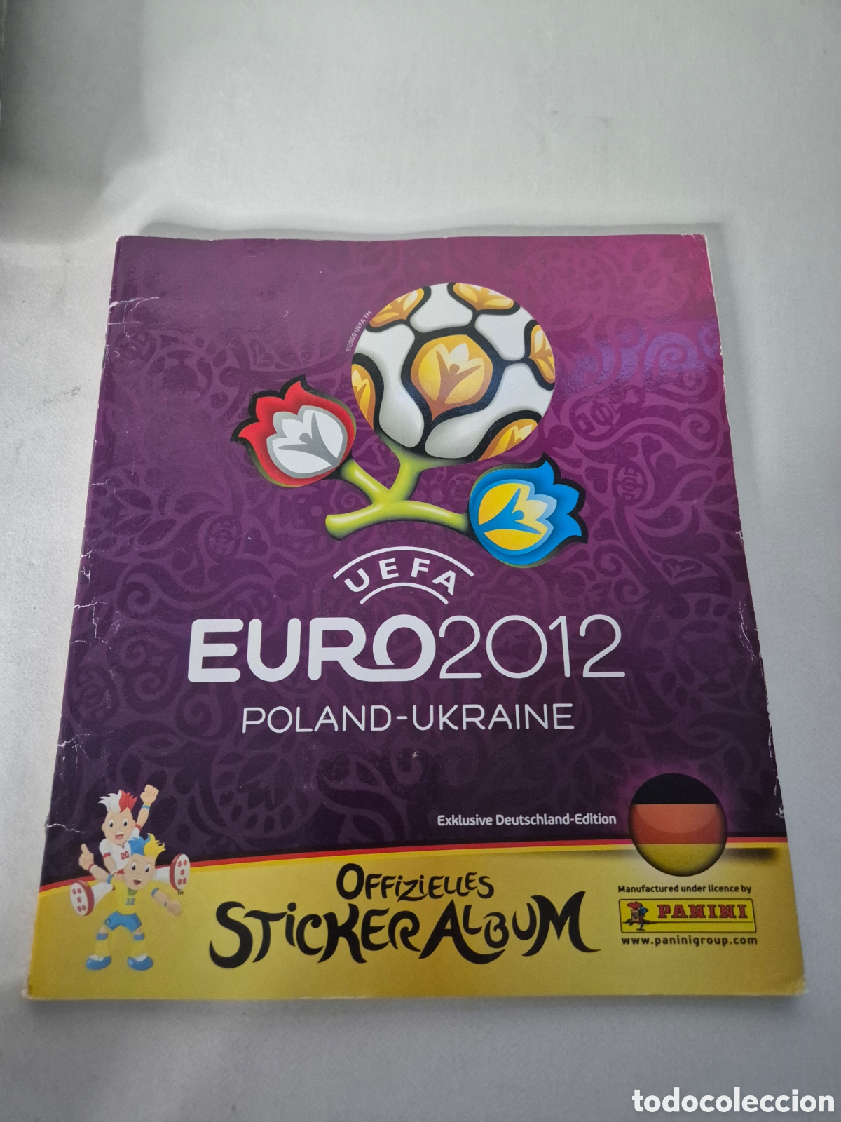 &Aacute;lbum de f&uacute;tbol completo: Eurocopa Polonia 2012 panini completo