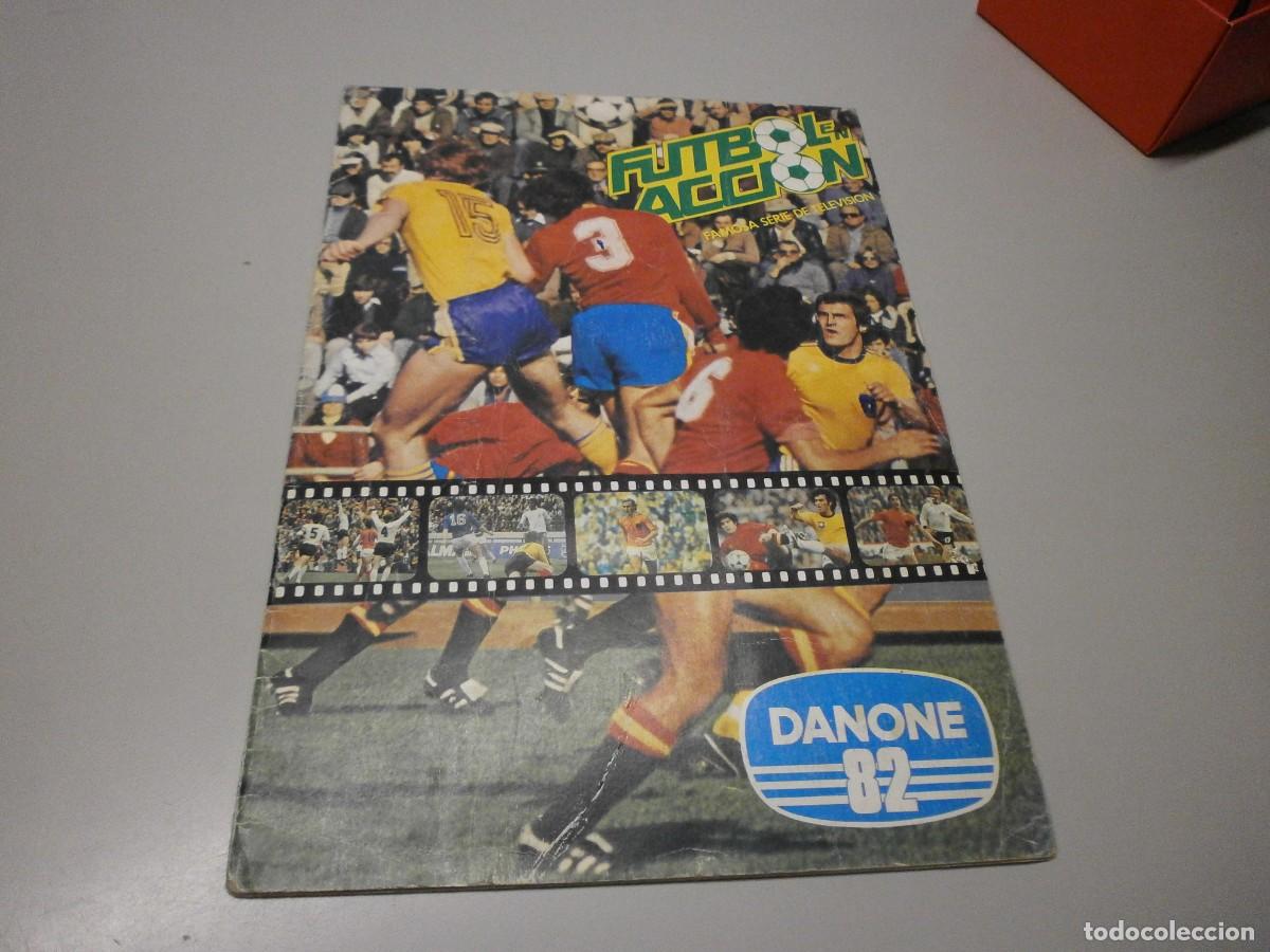 &Aacute;lbum de f&uacute;tbol completo: album completo danone 82 con maradona