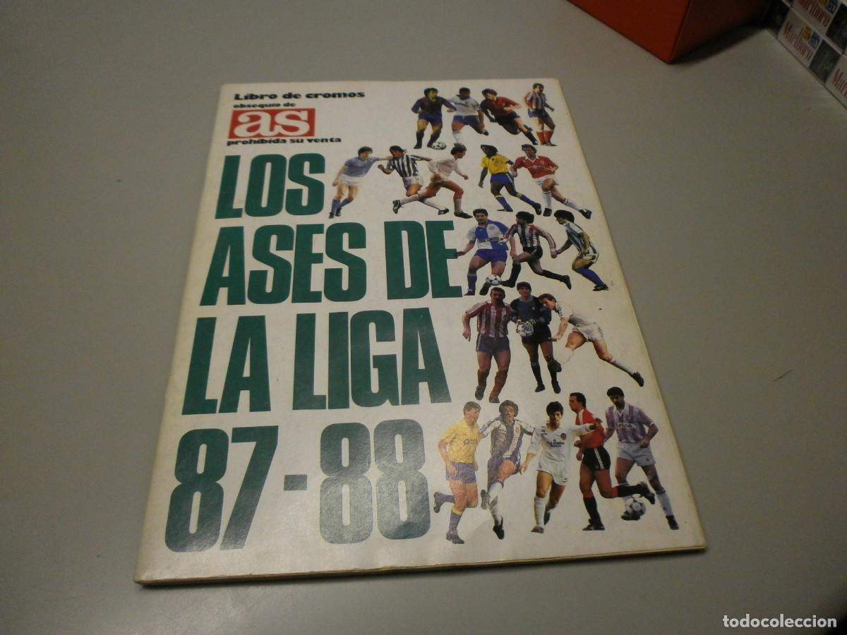 &Aacute;lbum de f&uacute;tbol completo: album completo los ases de la liga 87 88 buen estado