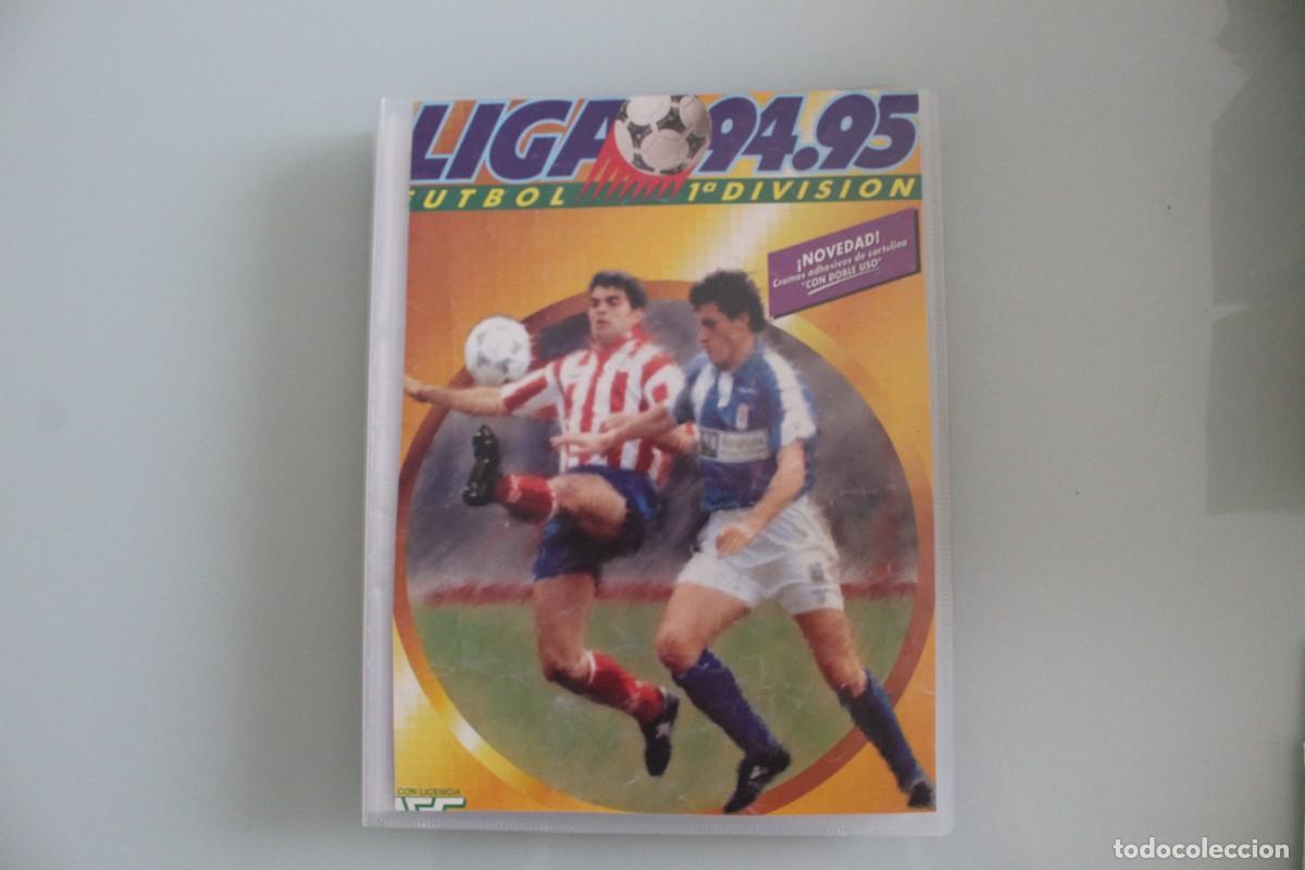 &Aacute;lbum de f&uacute;tbol completo: ESTE 94 95 ARCHIVADOR CON 539 CROMOS RECUPERADOS DE &Aacute;LBUM (COLECCI&Oacute;N COMPLETA MENOS D'ALESSANDRO)