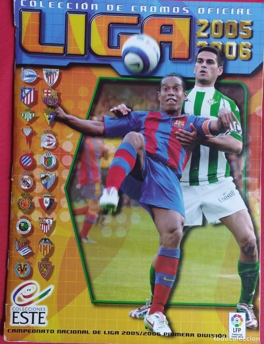 &Aacute;lbum de f&uacute;tbol completo: LIGA 05 06 - 2005 2006 - ESTE - COMPLETO - 511 CROMOS