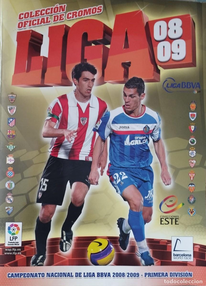 &Aacute;lbum de f&uacute;tbol completo: LIGA 08 09 - 2008 2009 - ESTE - COMPLETO - 570 CROMOS