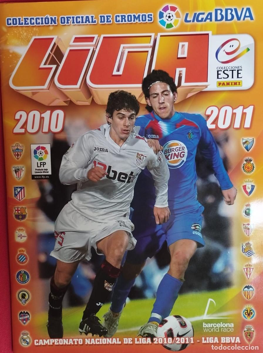 &Aacute;lbum de f&uacute;tbol completo: LIGA 10 11 - 2010 2011 - ESTE - COMPLETO - 564 CROMOS