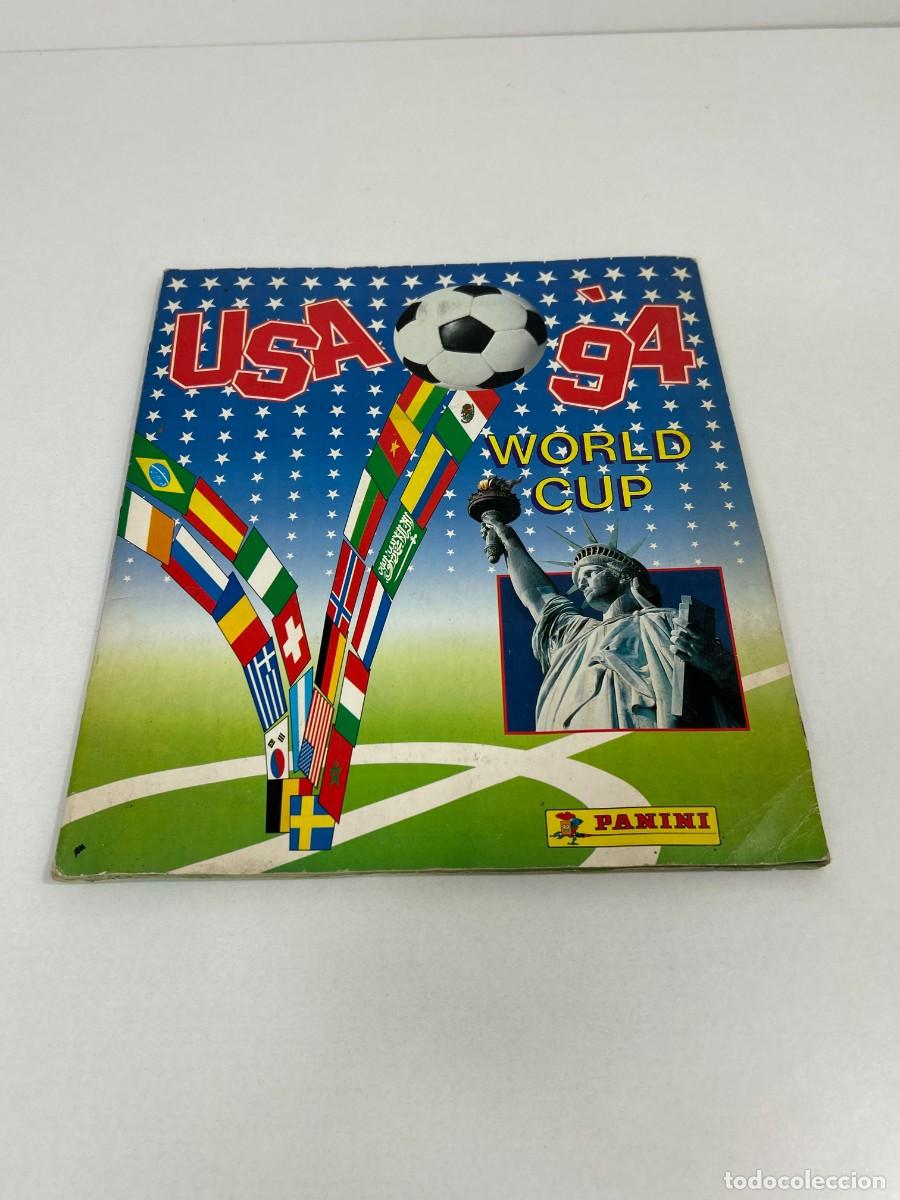&Aacute;lbum de f&uacute;tbol completo: ALBUM FUTBOL USA 94 WORLD CUP PANINI, MARADONA