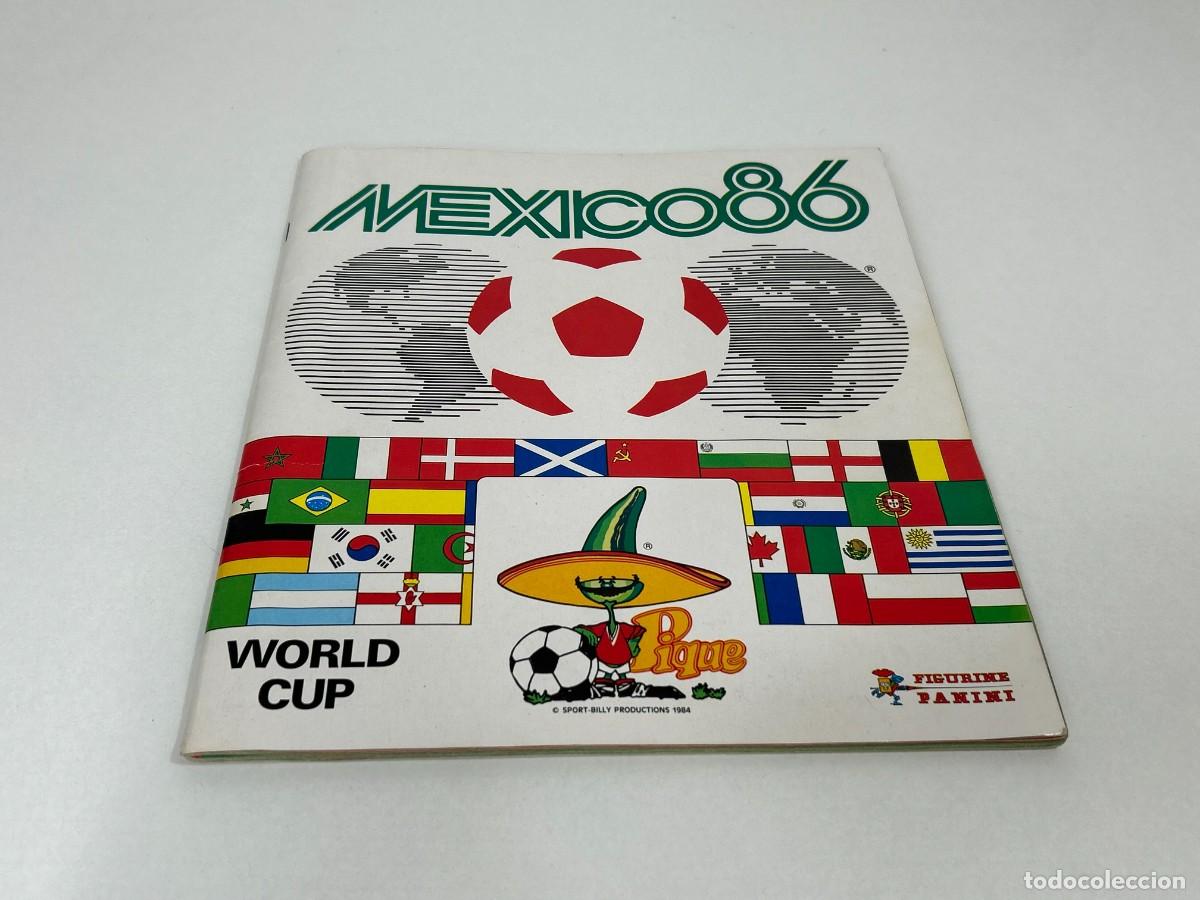 &Aacute;lbum de f&uacute;tbol completo: ALBUM FUTBOL MEXICO 86 WORLD CUP PANINI, MARADONA