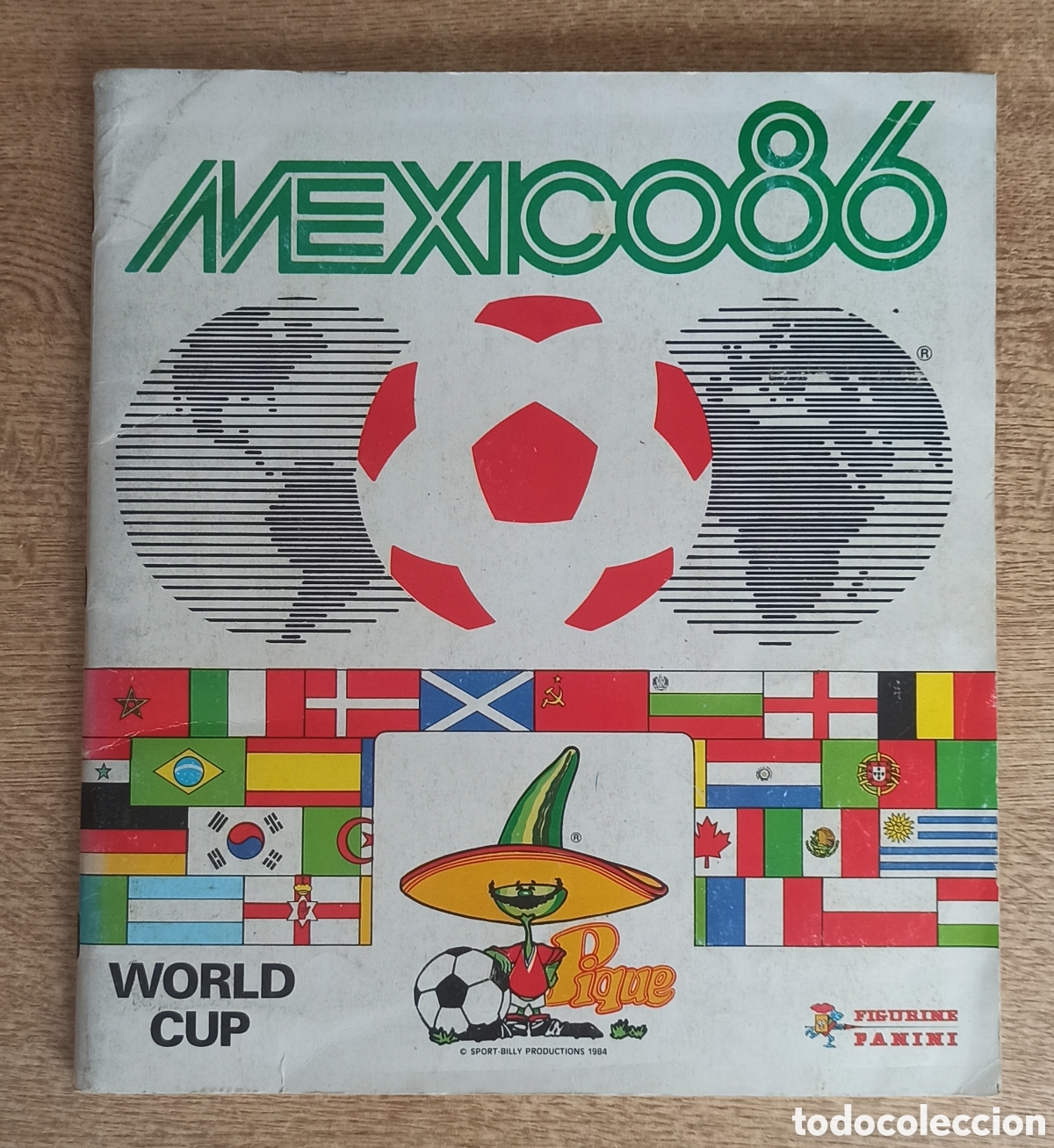 &Aacute;lbum de f&uacute;tbol completo: Album completo Panini Mundial Mexico 86 World Cup Spain 1986. Leer descripci&oacute;n