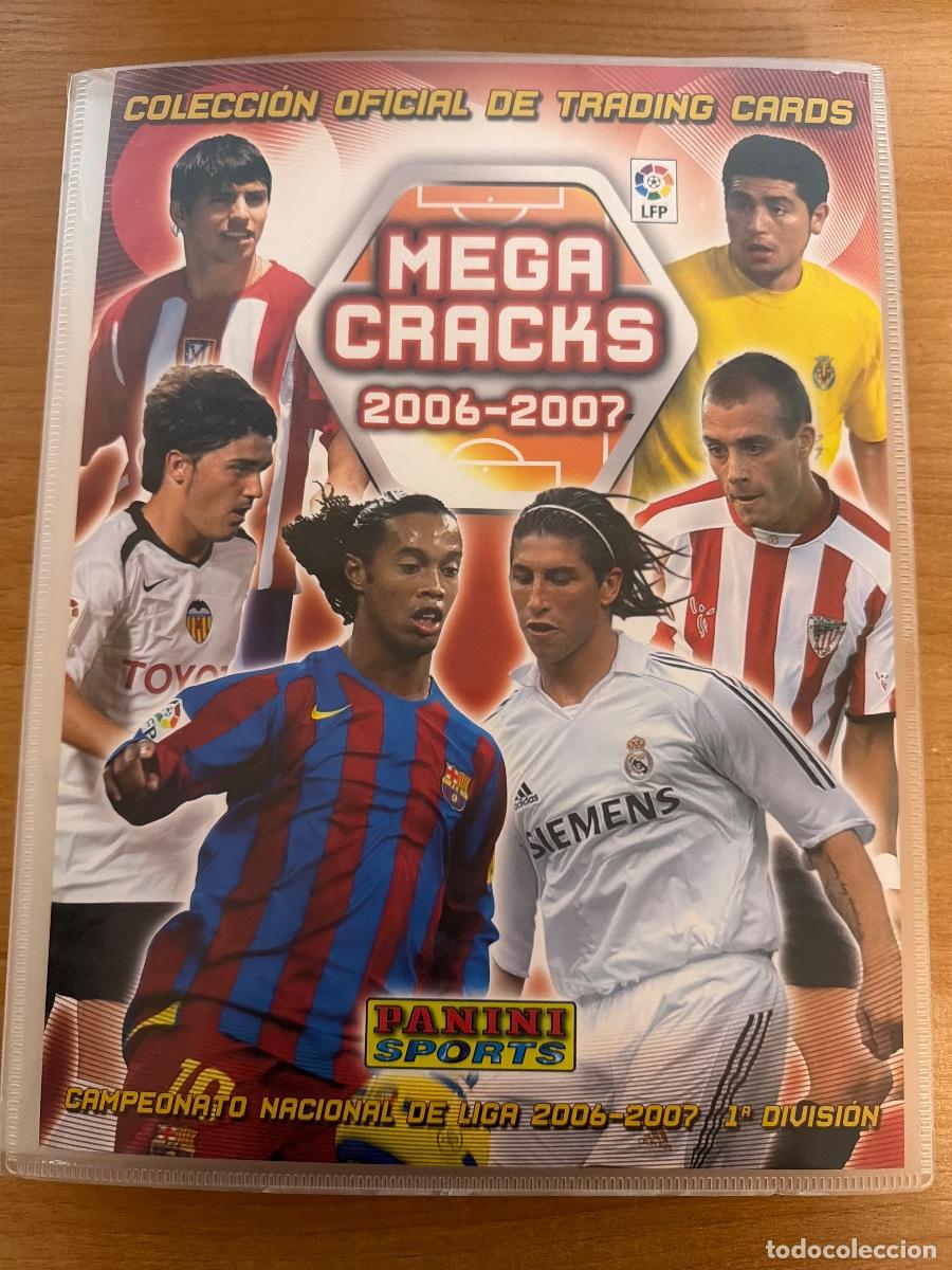&Aacute;lbum de f&uacute;tbol completo: Alb&uacute;m Panini Megacracks 2006/07 Completo