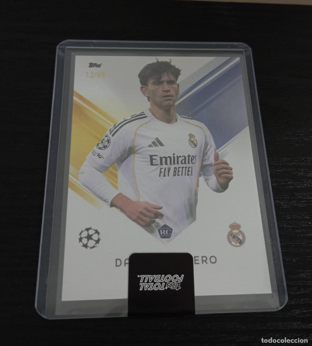 &Aacute;lbum de f&uacute;tbol completo: -TOPPS TOTAL FOOTBALL 25-26 : DANI MESONERO ( REAL MADRID ) NUMERADA 12/99 . /99