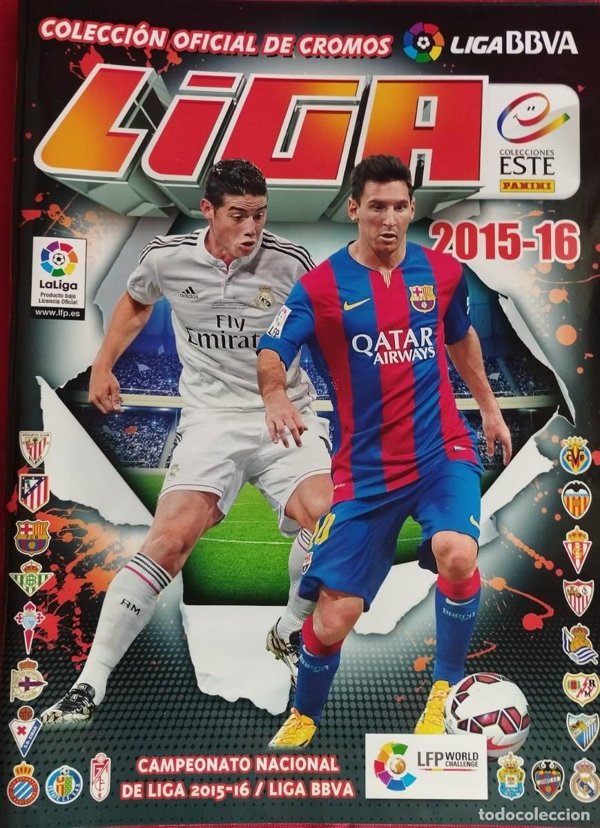 &Aacute;lbum de f&uacute;tbol completo: LIGA 15 16 - 2015 2016 - ESTE - COMPLETO - 568 CROMOS