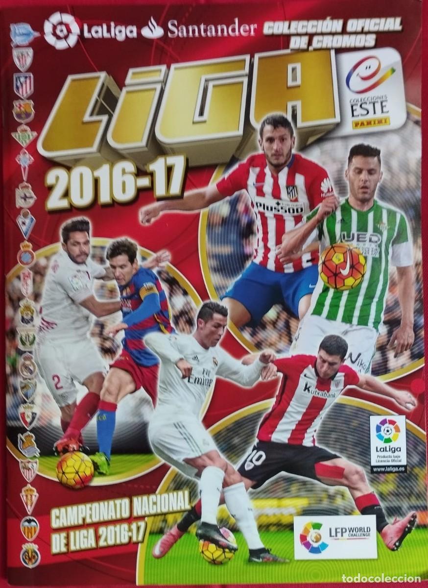 &Aacute;lbum de f&uacute;tbol completo: LIGA 16 17 - 2016 2017 - ESTE - COMPLETO - 598 CROMOS