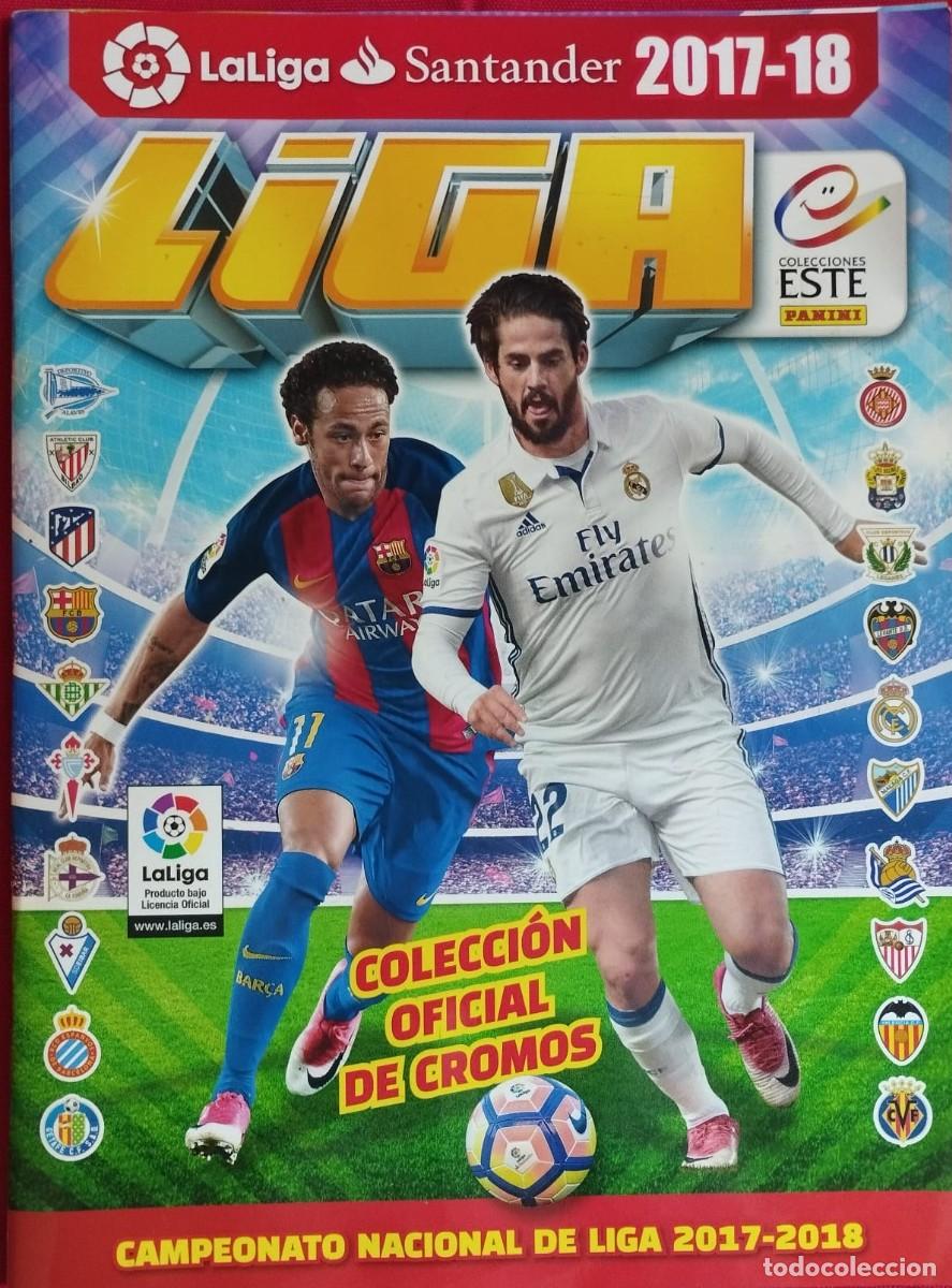 &Aacute;lbum de f&uacute;tbol completo: LIGA 17 18 - 2017 2018 - ESTE - COMPLETO - 668 CROMOS