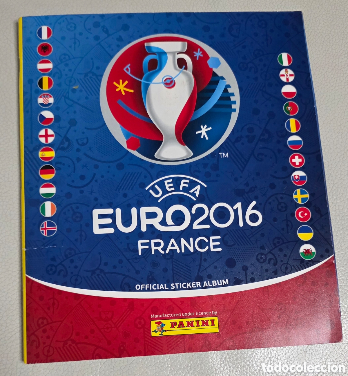&Aacute;lbum de f&uacute;tbol completo: Album Panini Euro 2016 Francia Completo