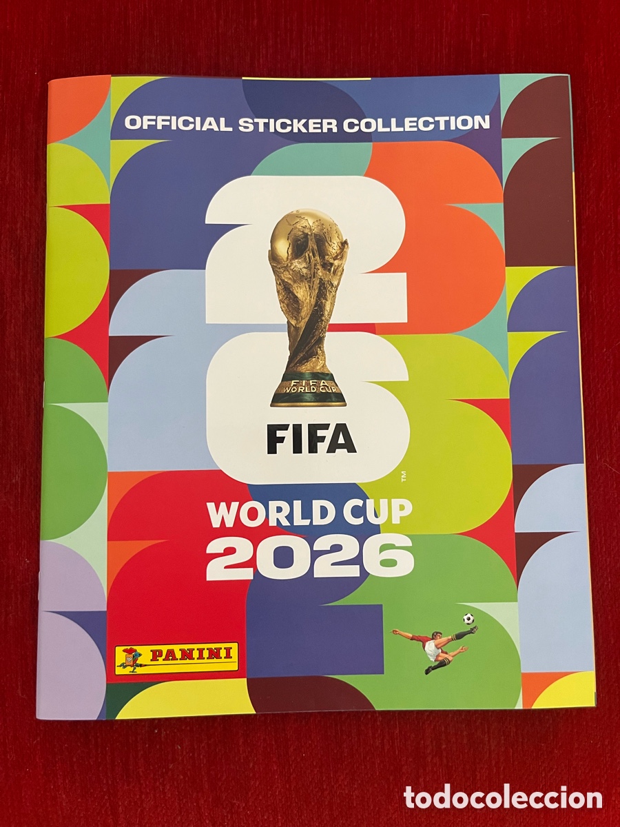 &Aacute;lbum de f&uacute;tbol completo: ALBUM FIFA WORLD CUP 2026 MUNDIAL DE FUTBOL STICKERS PANINI VACIO SIN CROMOS