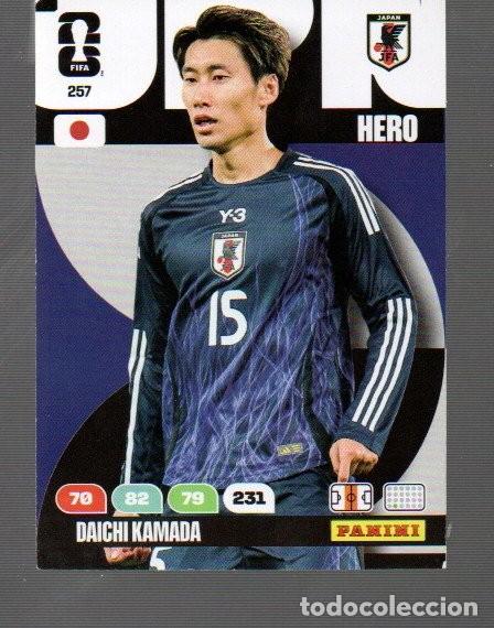 &Aacute;lbum de f&uacute;tbol completo: CROMO DE FUTBOL XL ADRENALYN PANINI LIGA 2024/25 N&ordm; 257 DE JDAICHI KAMADA