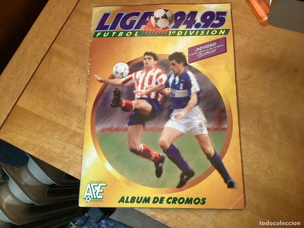 &Aacute;lbum de f&uacute;tbol completo: ALBUM DE CROMOS FUTBOL LIGA 94-95 ESTE COMPLETO