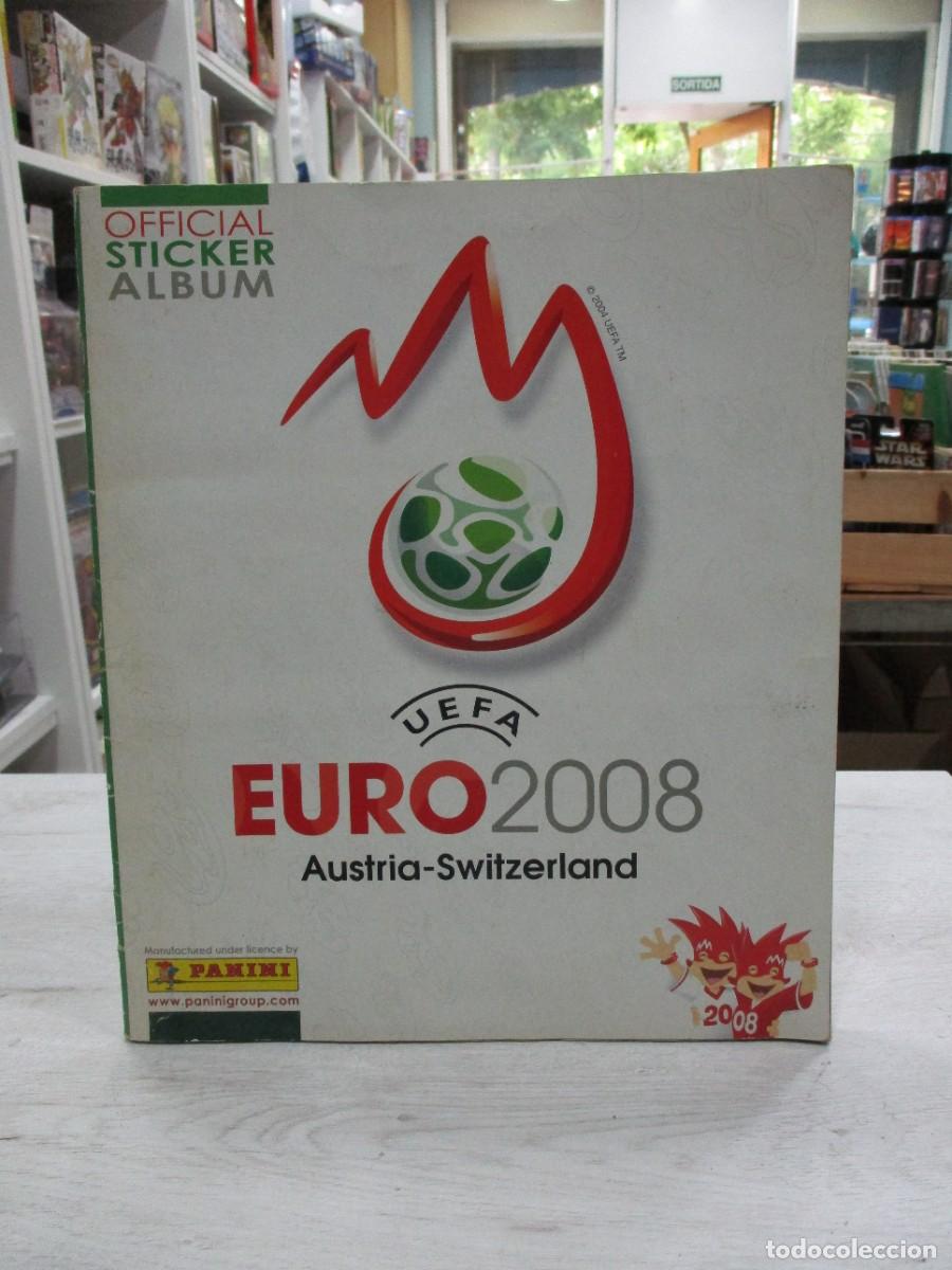 &Aacute;lbum de f&uacute;tbol completo: ALBUM DE CROMOS FUTBOL COMPLETO Y ORIGINAL DE EPOCA - EURO 2008 - UEFA - PANINI