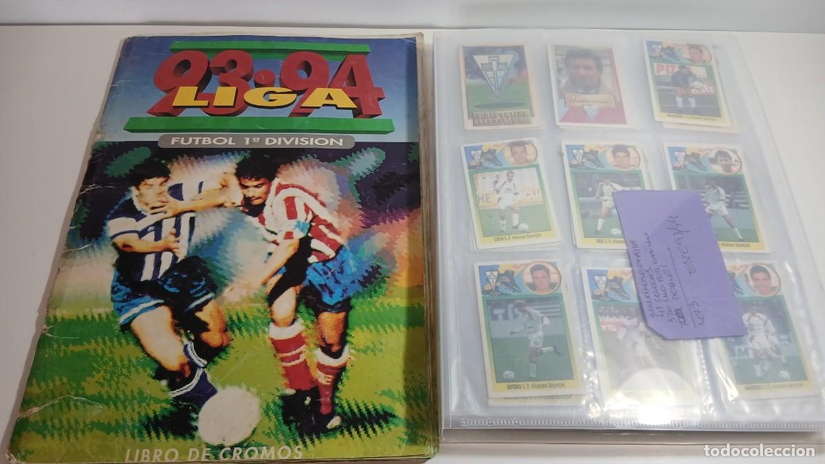 &Aacute;lbum de f&uacute;tbol completo: EDITORIAL ESTE LIGA 93-94 SIN PEGAR