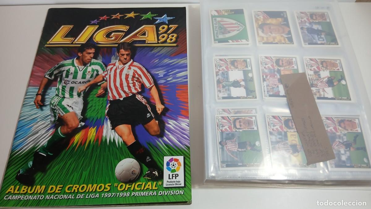 &Aacute;lbum de f&uacute;tbol completo: EDITORIAL ESTE LIGA 97-98 SIN PEGAR